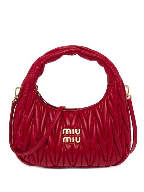 miu miu bag matelasse|Miu Miu Mini Wander Matelassé Shoulder Bag .